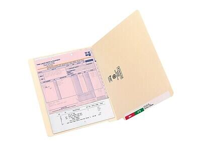 Alt View 4. Smead - Smead End Tab File Folder, Straight Cut, Letter Size, Manila, 100/Box (24100) - Manila.