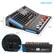 PMXU46BT
PYLE
00 08
3.66" D 13.8" 12.5"
PROFESSIONAL MIXER
OFF ON POWER
AC 100-240V FUSE
PYLE PRO
16 DSP PROFESSIONAL MIXER