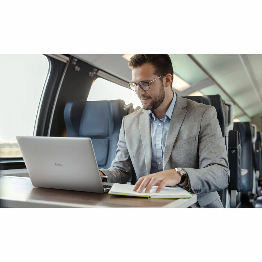 Alt View 3. Dell - Dell Pro 16 PC16255 16" Notebook - Full HD Plus - 60 Hz - AMD Ryzen 5 PRO 230 - 16 GB - 256 GB SSD - English (US) - Magnetite.