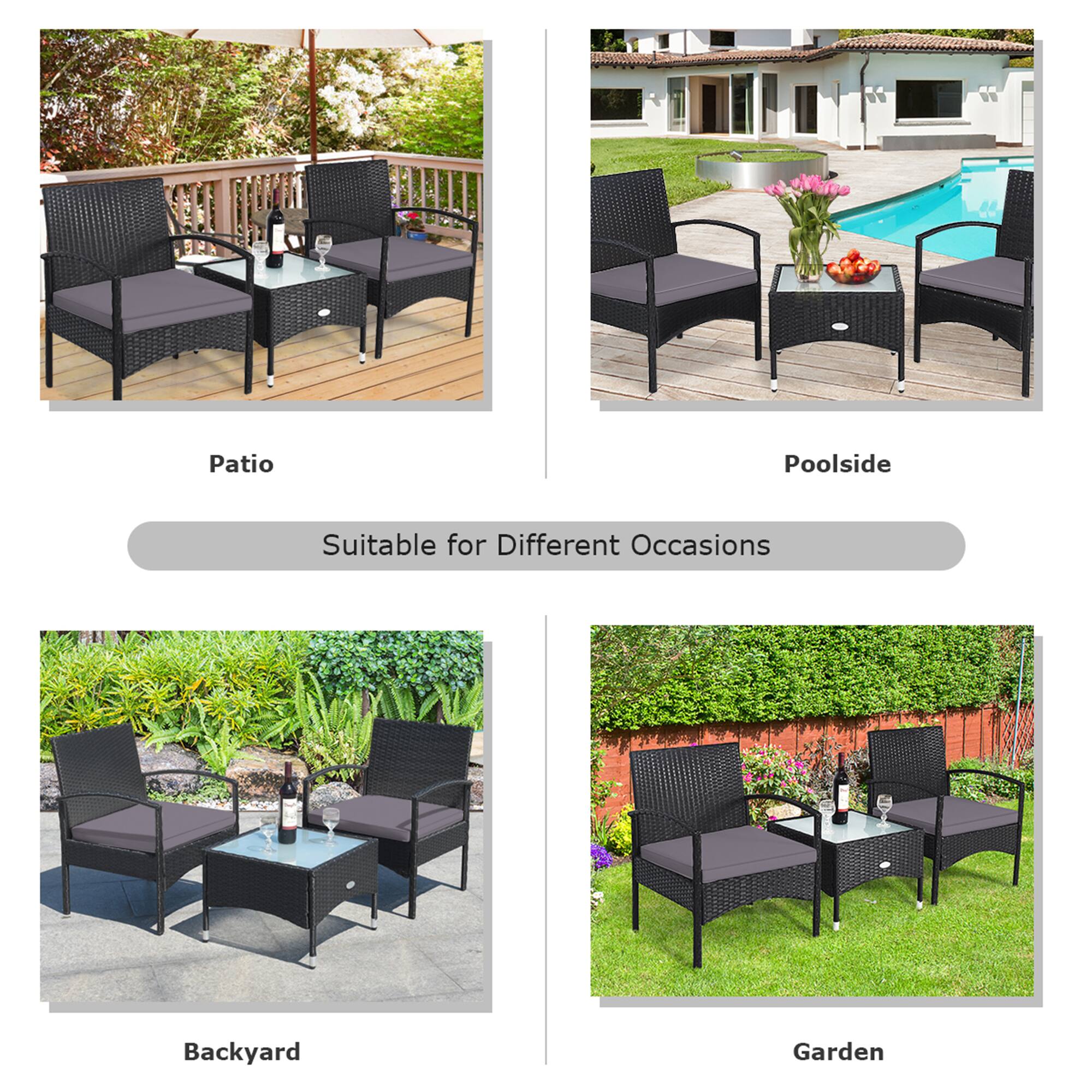Patio, Poolside, Backyard, Garden, Suitable for Different Occasions