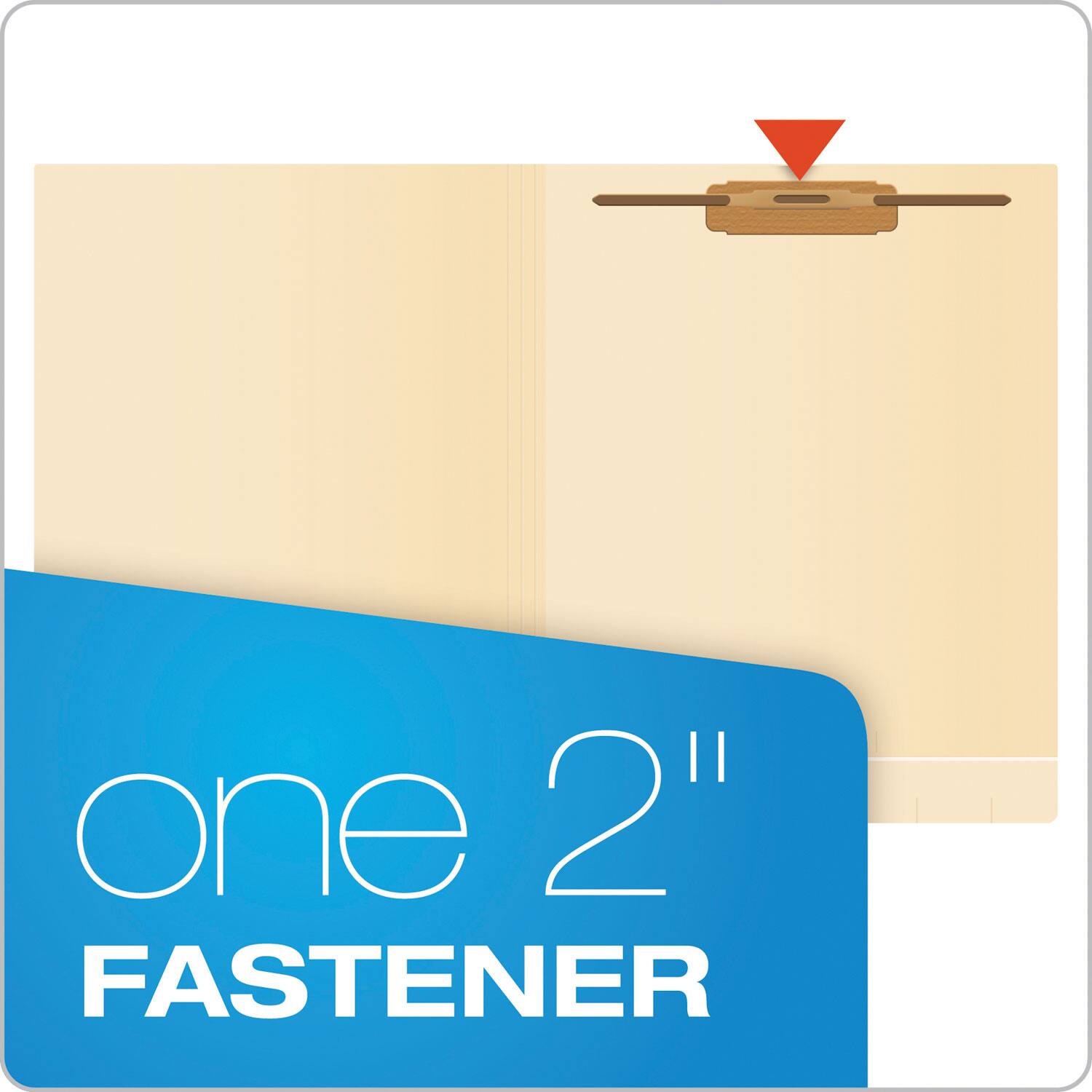 one 2" FASTENER