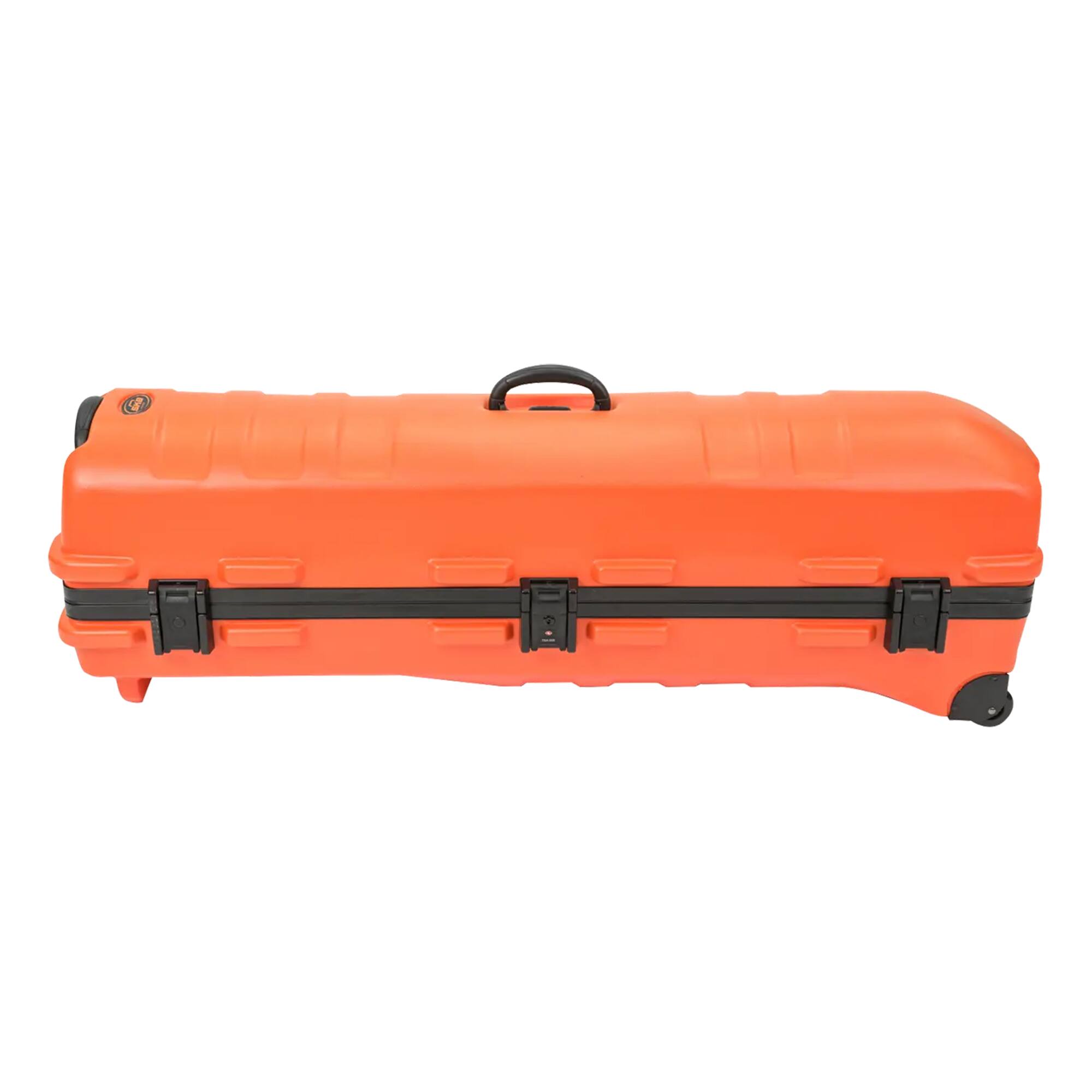 Alt View 5. SKB - SKB Cases ATA Staff Pro XL Hard Plastic Storage Cart Golf Travel Case, Orange - Orange.