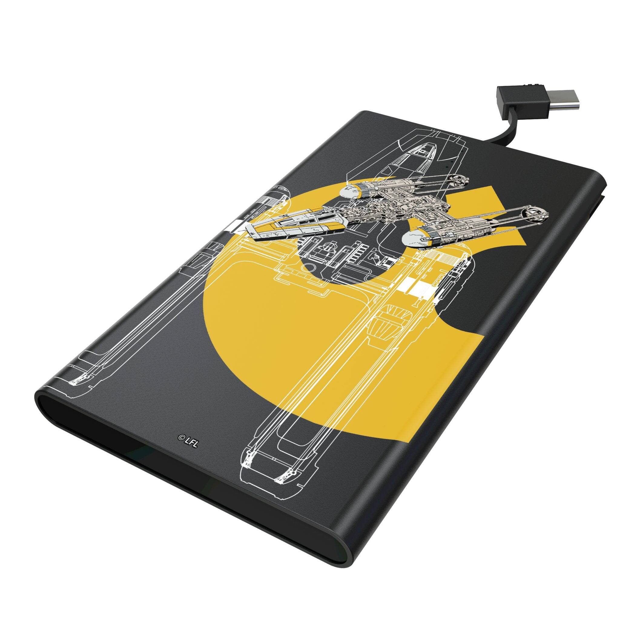 Keyscaper - Star Wars: A New Hope FactionTech 5000mAh Flat Powerbank - Y-Wing