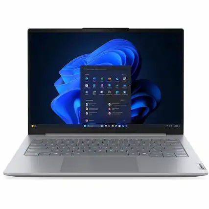 Front. Lenovo - Lenovo ThinkBook 14 G9 AHP 21V00003US 14" Touchscreen Notebook - WUXGA - 60 Hz - AMD Ryzen 7 250 - 16 GB - 512 GB SSD - Arctic Gray.