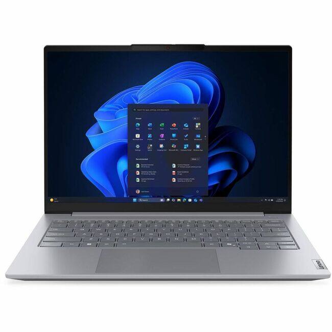 Front. Lenovo - Lenovo ThinkBook 14 G9 AHP 21V00003US 14" Touchscreen Notebook - WUXGA - 60 Hz - AMD Ryzen 7 250 - 16 GB - 512 GB SSD - Arctic Gray.