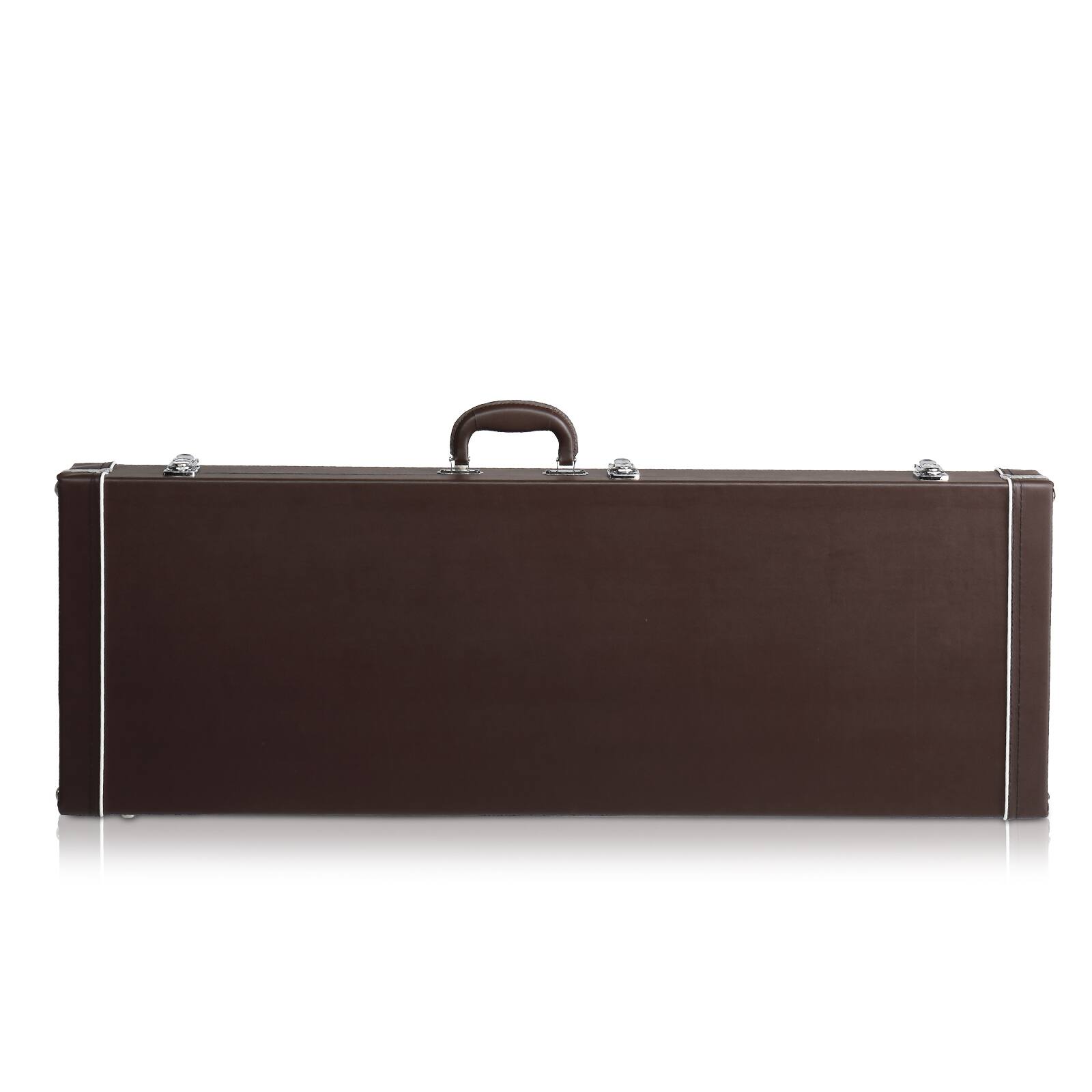 Front. Winado - Portable Hard Case Wood for GST GTL 170 SG fire Burning Electric Guitar.