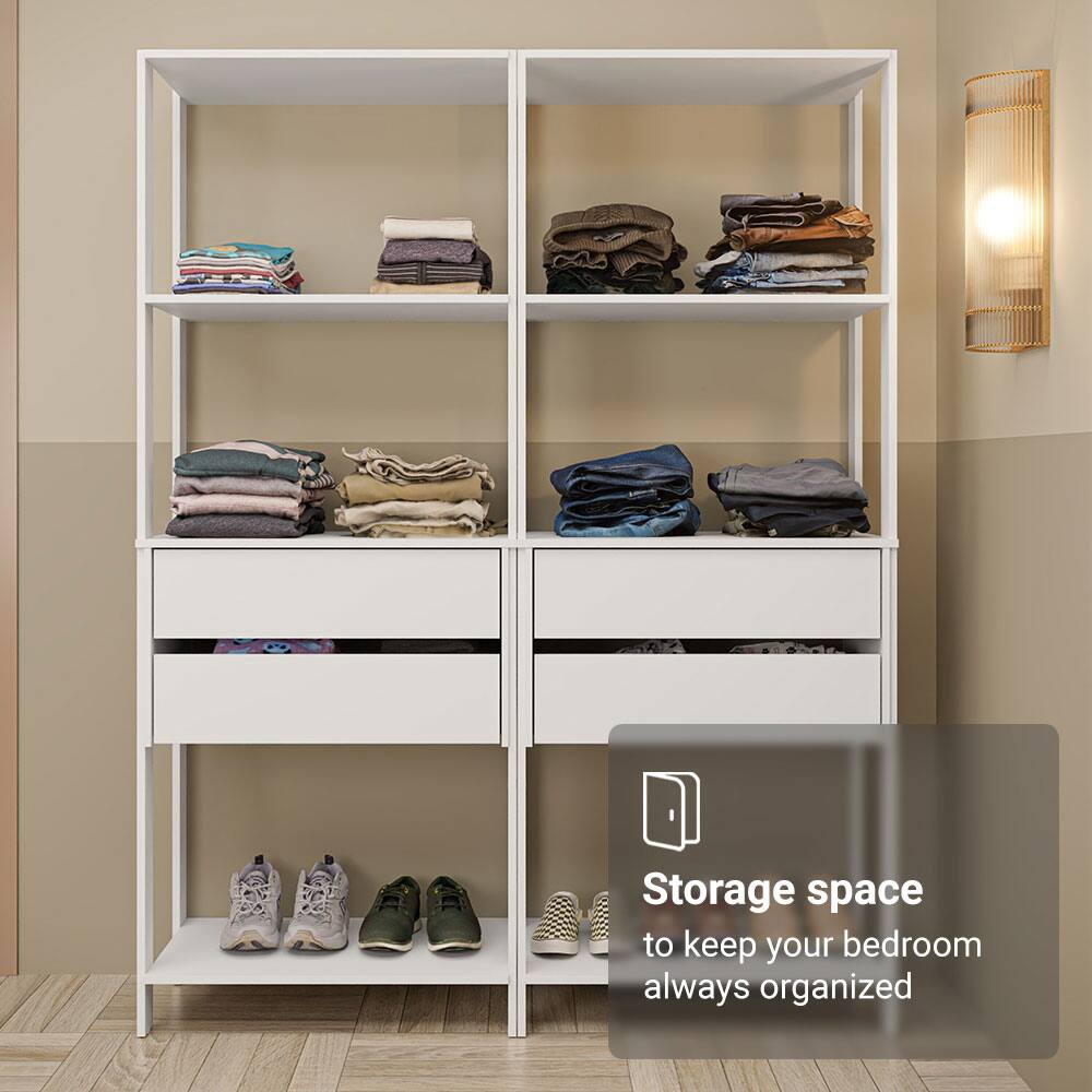 Storage space to keep your bedroom always organized