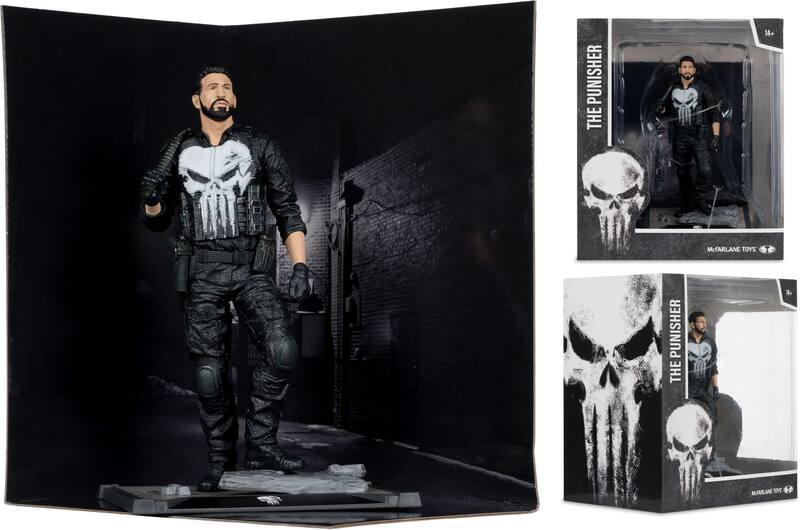 McFarlane Toys - Marvel Studios 6.4" The Punisher 1:10th Scale Collectible
