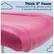 The image features a large pink cushion or pillow with a thick 3-inch foam fill. This generous foam fill provides ultimate comfort and relaxation during extended use, making it an ideal choice for those seeking a cozy and supportive seating option.