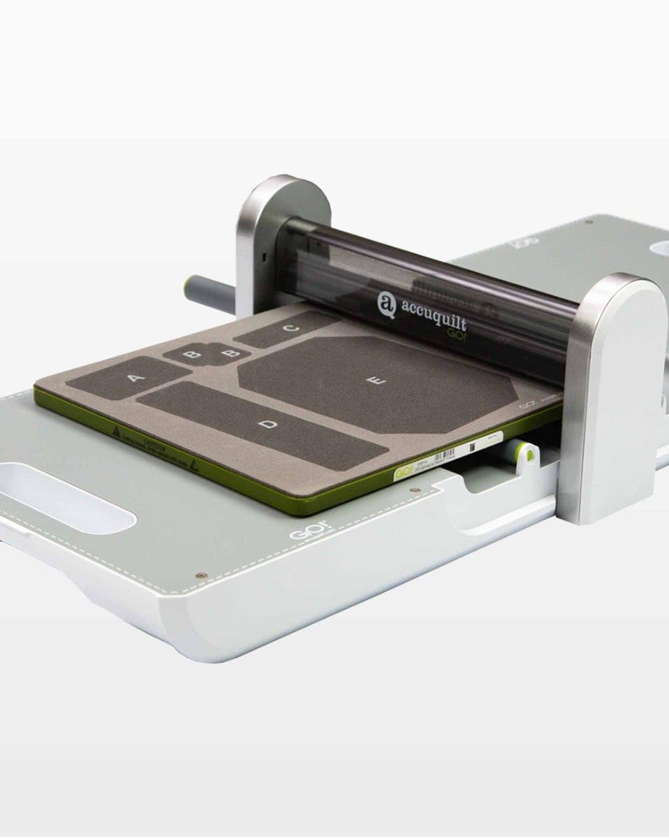 A A B e C D a accuquilt GOt E g  G0 Gor