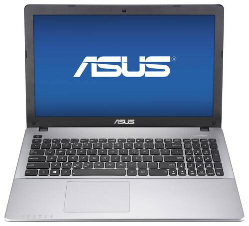 Front Standard. Asus - 15.6" Laptop - Intel Core i7 - 8GB Memory - 1TB Hard Drive - Dark Gray.