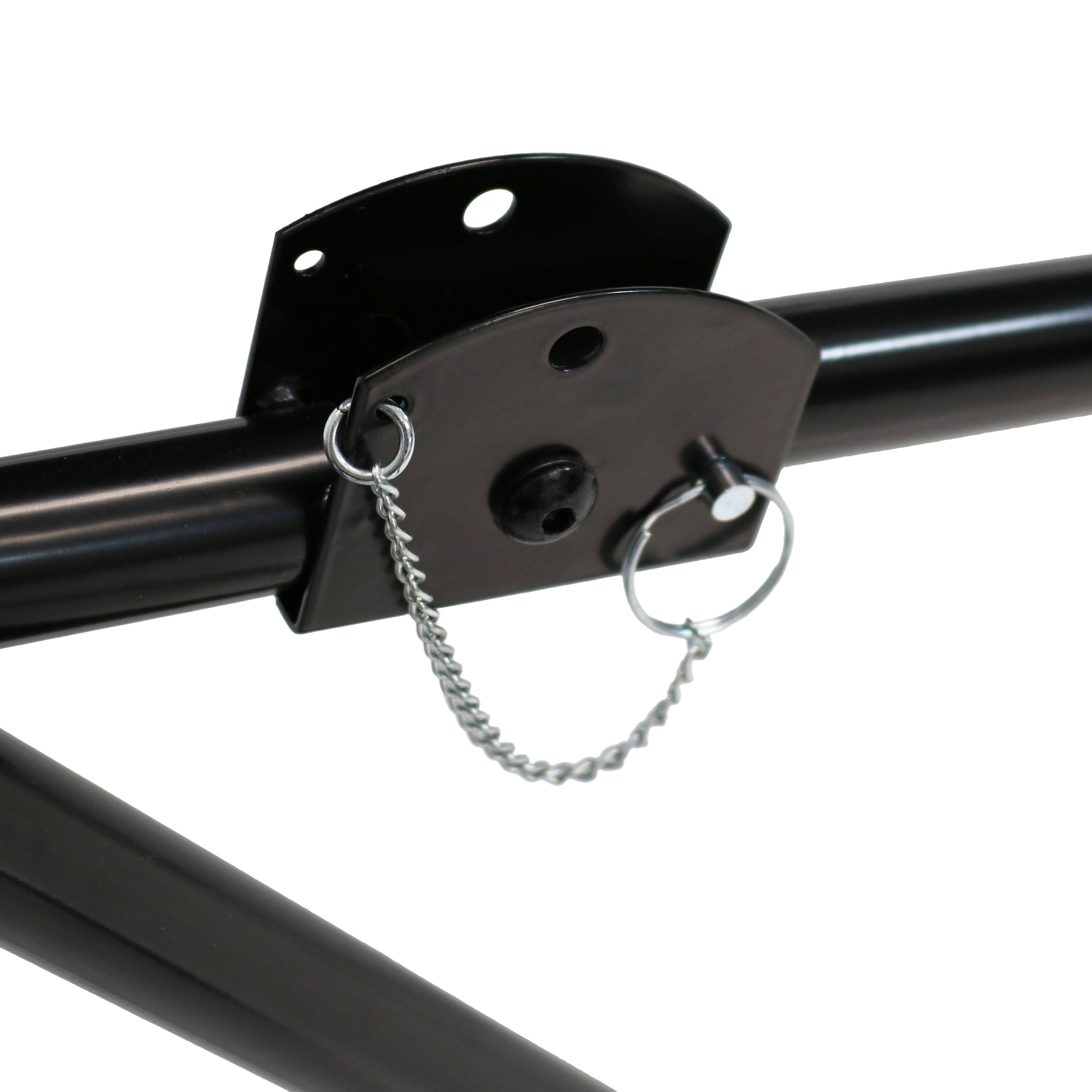 Alt View 10. Sunnydaze - 81 in Folding Indoor 2-Player Arcade Basketball Game with Scorer - Black.