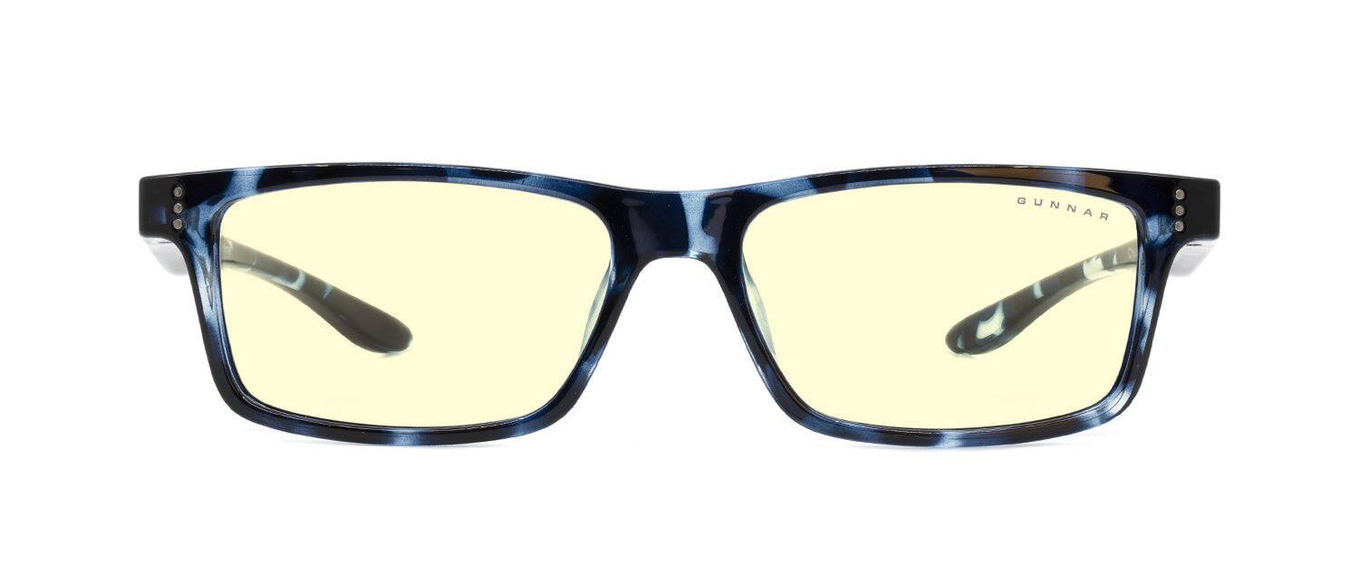 Alt View 1. GUNNAR - GUNNAR Gaming Glasses  -  Cruz Kids Large, Navy Tortoise, Clear Neutral Lens - Blue Light Blocking, Relieve Dry Eye - Navy Tortoise.