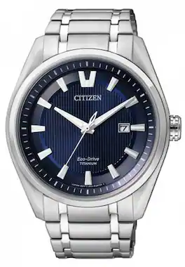 Citizen - Eco-Drive Titanium AW1240-57L Men's Watch - Blue