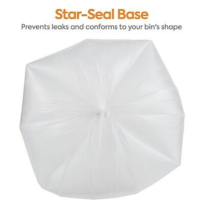 Star-Seal Base  
Prevents leaks and conforms to your bin's shape