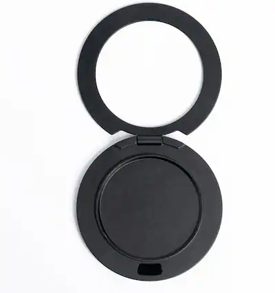 Front. PARKER SLATER - Magnetic Ring Holder for iPhone - Black - Matt Black.