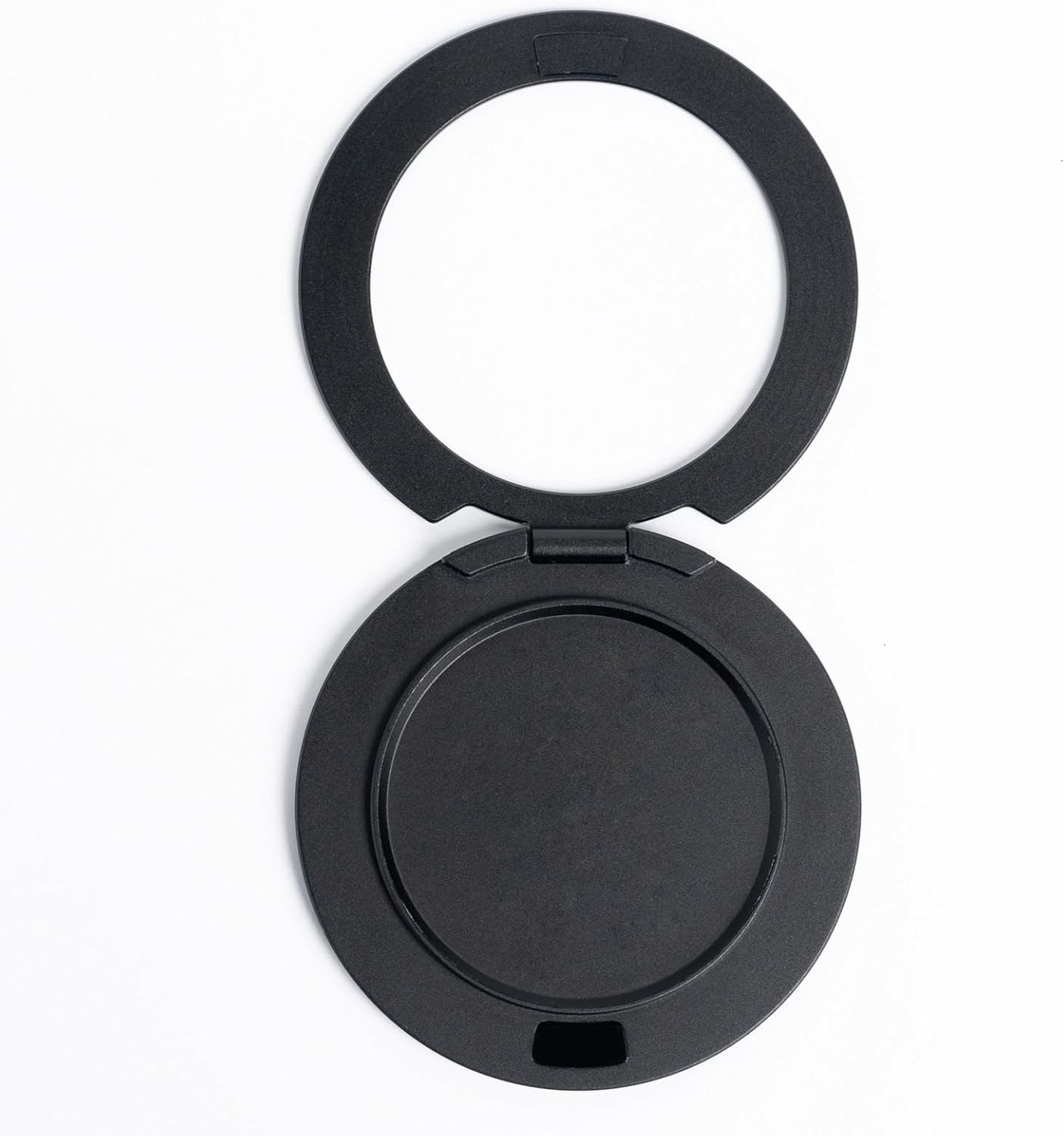 Front. PARKER SLATER - Magnetic Ring Holder for iPhone - Black - Matt Black.