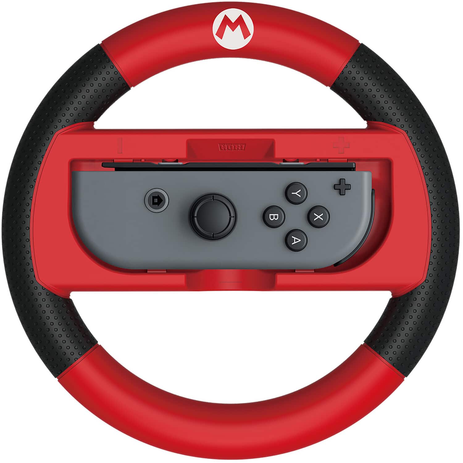 Photos - Gamepad Hori Racing Wheel - Mario Kart 8 Controller - Mario: Officially Licensed by - Multicolor 873124006520