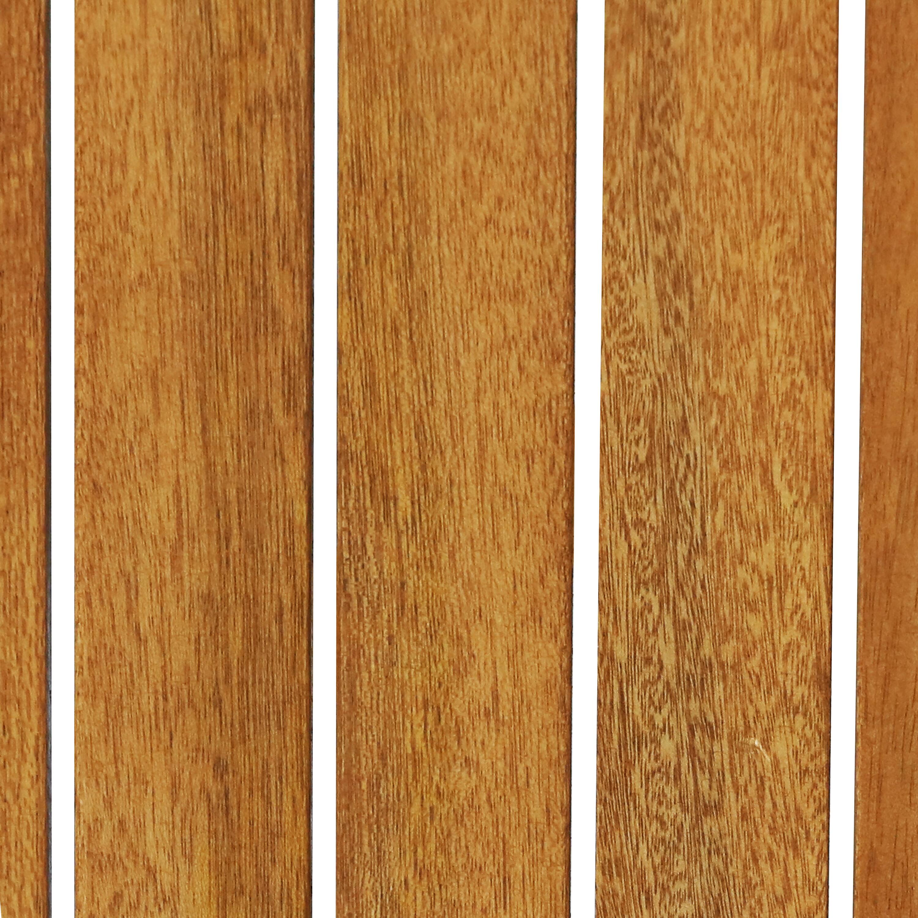 Alt View 7. Sunnydaze - Meranti Wood Folding Octagon Patio Dining Table - Brown.