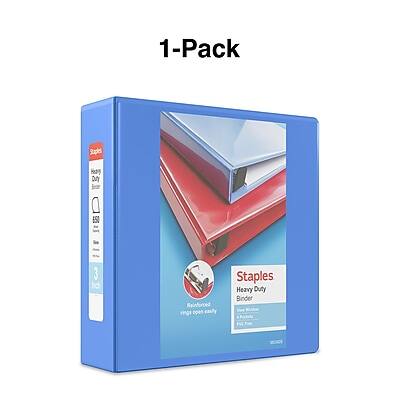 1-Pack Staples Heavy Duty Binder Clips  
3 Reinforced Wings for Easy Opening  
Heavy Duty  
Staples  
100% Recyclable
