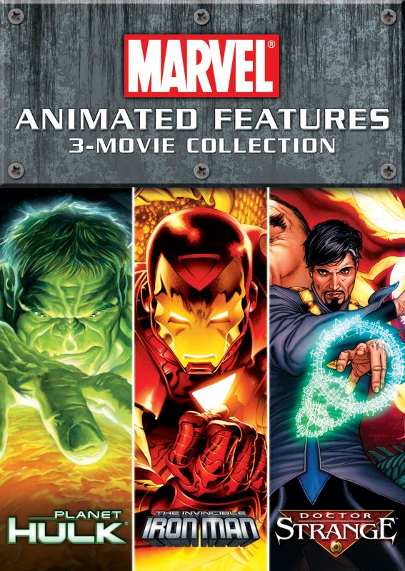  Marvel Animated Features 3-Movie Collection [2 Discs] [DVD]