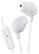Front. JVC - Marshmallow Earbud Headphones - White.