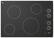 Front Zoom. Whirlpool - 30" Built-In Electric Cooktop - Black.