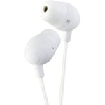 Front Zoom. JVC - Marshmallow Earbud Headphones - White.