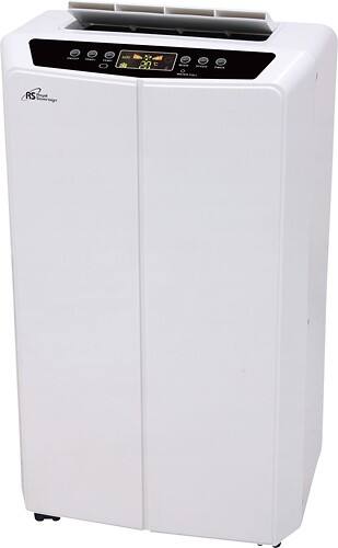 Angle Standard. Royal Sovereign - 13,000 BTU Portable Air Conditioner and 13,000 BTU Heater - White/Black.