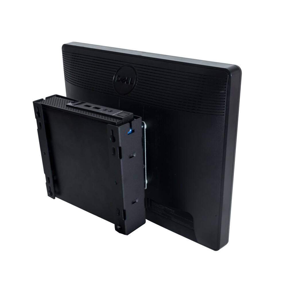 Alt View 1. RackSolutions - RackSolutions 100-A Wall Mount for Dell Micro (Fixed Monitor) - Black.