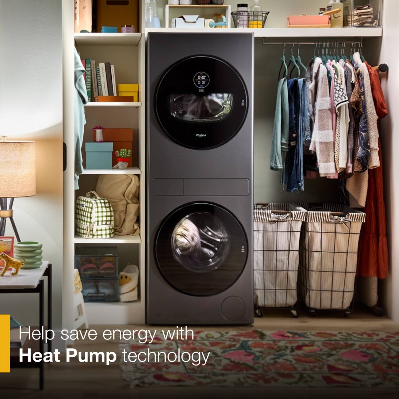 BOHEMIANS  
0:30* +8  
Whigieat  
Lay  
Help save energy with Heat Pump technology