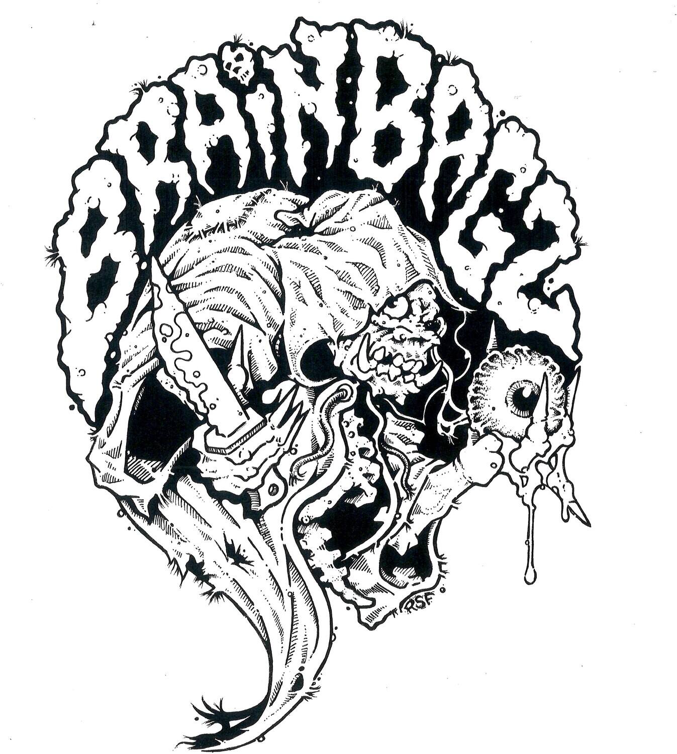 Brain Bagz & Blood Bags - Split - VINYL LP