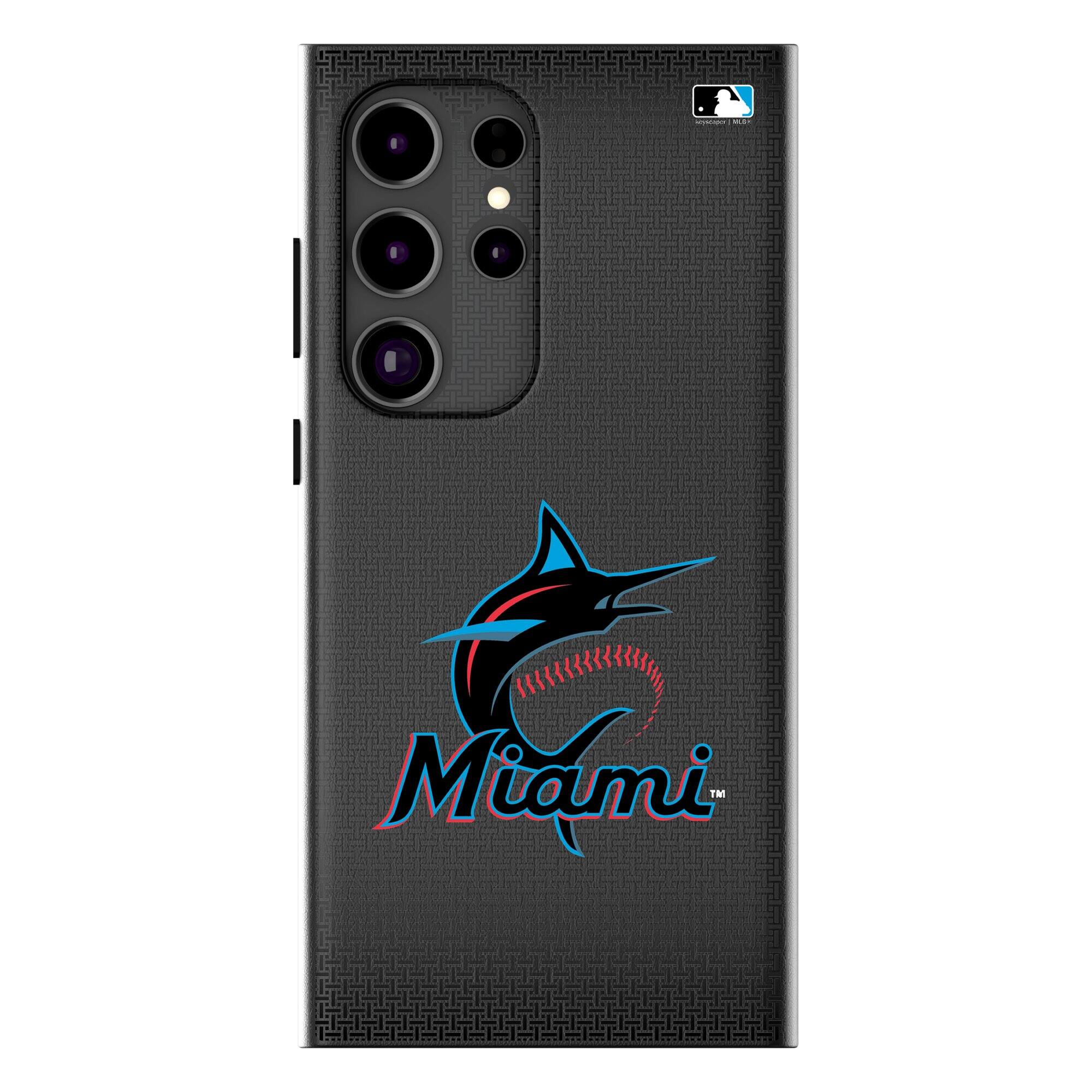 Keyscaper - MLB - Miami Marlins Linen Galaxy Magnetic Bump Case - S24 Ultra - Black price history on PriceWatchPro