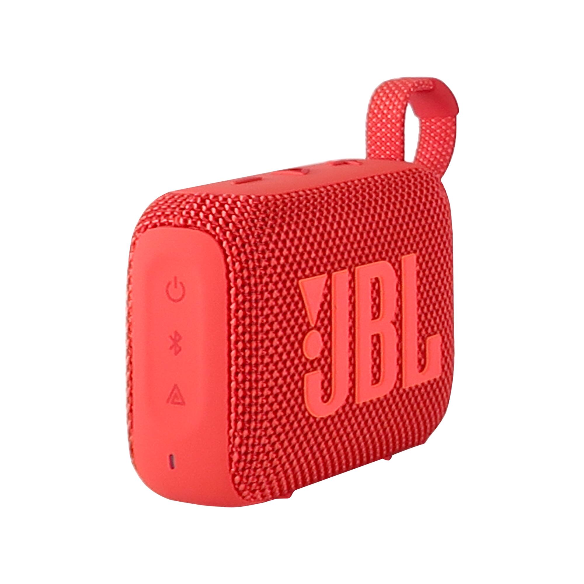 Left. JBL - 2x JBL Go 4 Portable Wireless Bluetooth Speaker (Red) - Red.