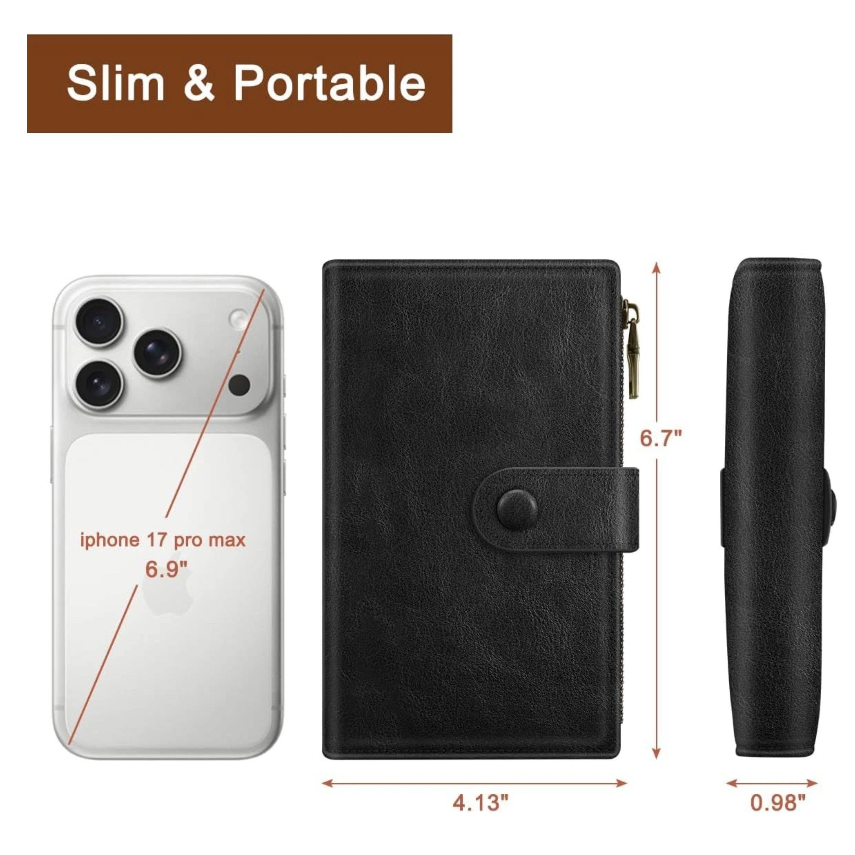 Slim & Portable

iphone 17 pro max 6.9"

6.7" 4.13" 0.98"