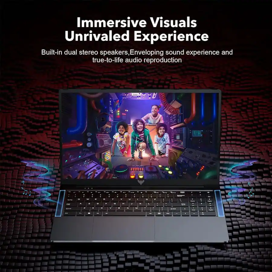 Portátil ACEMAGIC Ryzen 7 5700U - 16GB RAM, 512GB SSD, Pantalla 16.1", Teclado Retroiluminado, WiFi 6, Con 2 Años Garantía