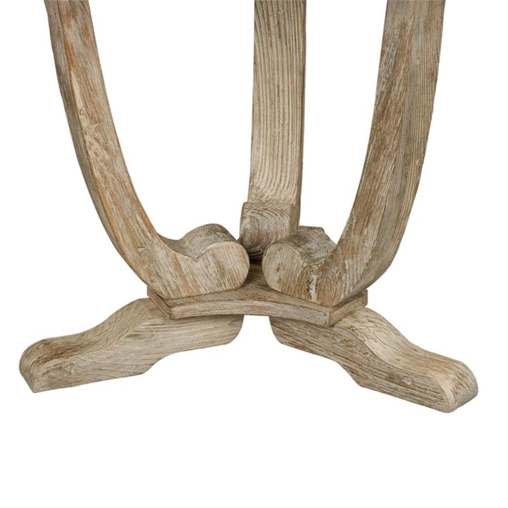 Angle. Liberty Furniture Industries - Greystone Mill End Table in Stone White Wash w/ Wirebrush Distressing - Gray.