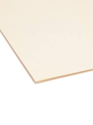 Alt View 3. Smead - Smead SuperTab File Folders, Reinforced 1/3-Cut Tab, Letter Size, Manila, 100/Box (10395) - Manila.