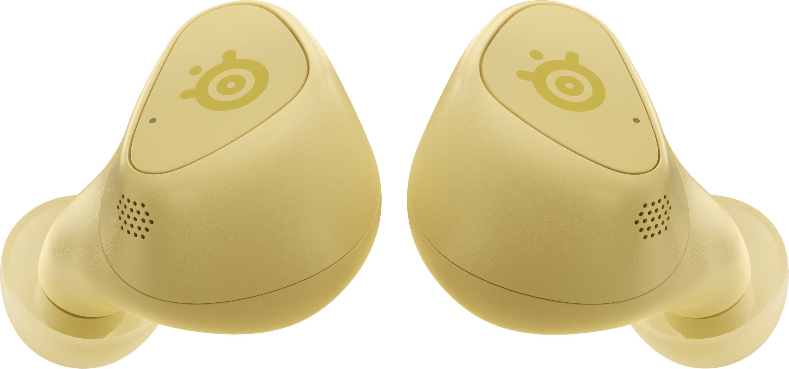 Alt View 6. SteelSeries - Arctis GameBuds True Wireless In-Ear Gaming Earbuds with 2.4GHz/Bluetooth for PS5/PS4, PC, Switch and Switch 2 - Yuzu.