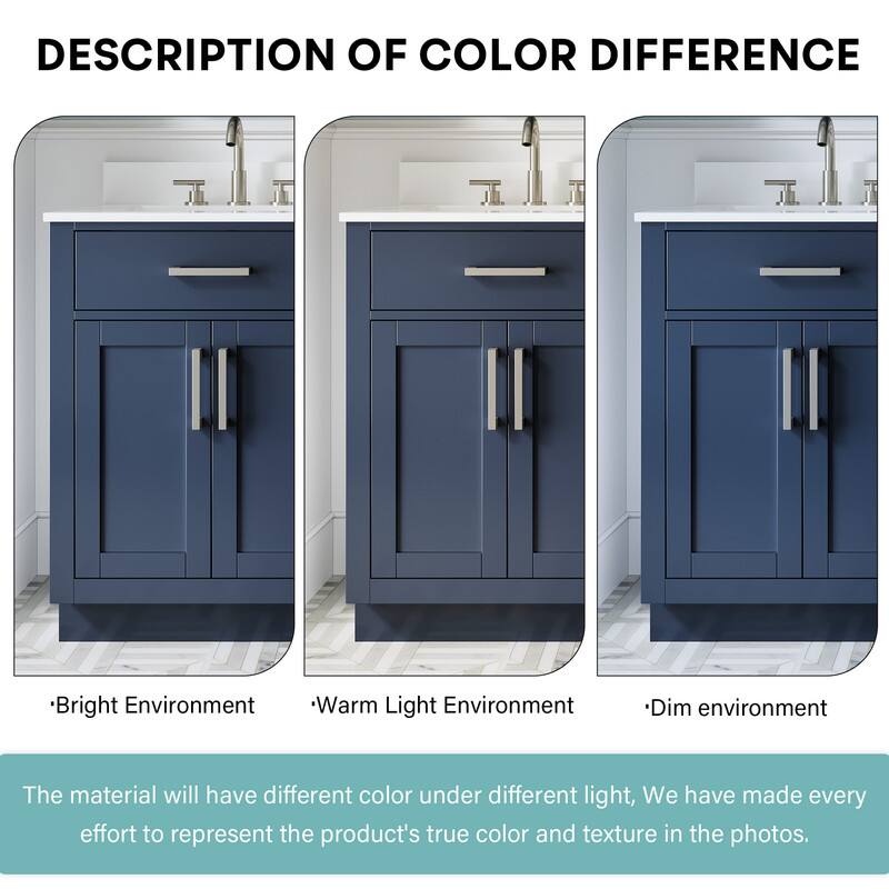 DESCRIPTION OF COLOR DIFFERENCE

Bright Environment
Warm Light Environment
Dim environment

The material will have different color under different light. We have made every effort to represent the product's true color and texture in the photos.