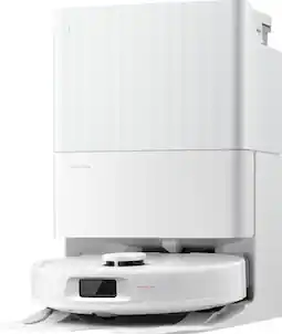 Roborock - Qrevo Series Robot Vacuum & Mop with Multifunctional Dock, 10,000Pa Suction, Anti-Tangle Brush, Self-Emptying - White