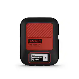 Garmin - inReach Messenger Plus SOS Satellite Communicator with Photo & Voice Messaging 1.08" GPS with Built-In Bluetooth - Black/Red