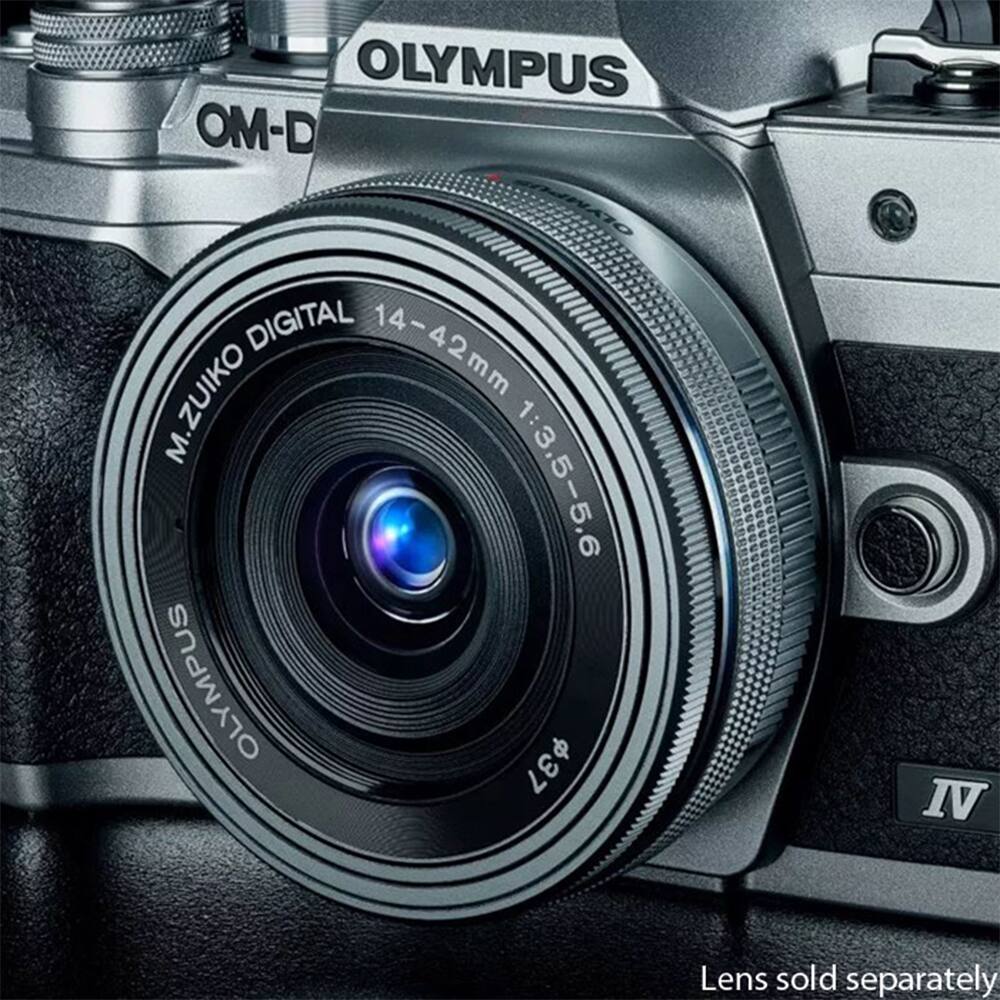 OLYMPUS OM-D OLYMPUS DIGITAL 14-42mm M.ZUIKO 1:3.5-5.6 OLYMPUS 37 IV Lens sold separately