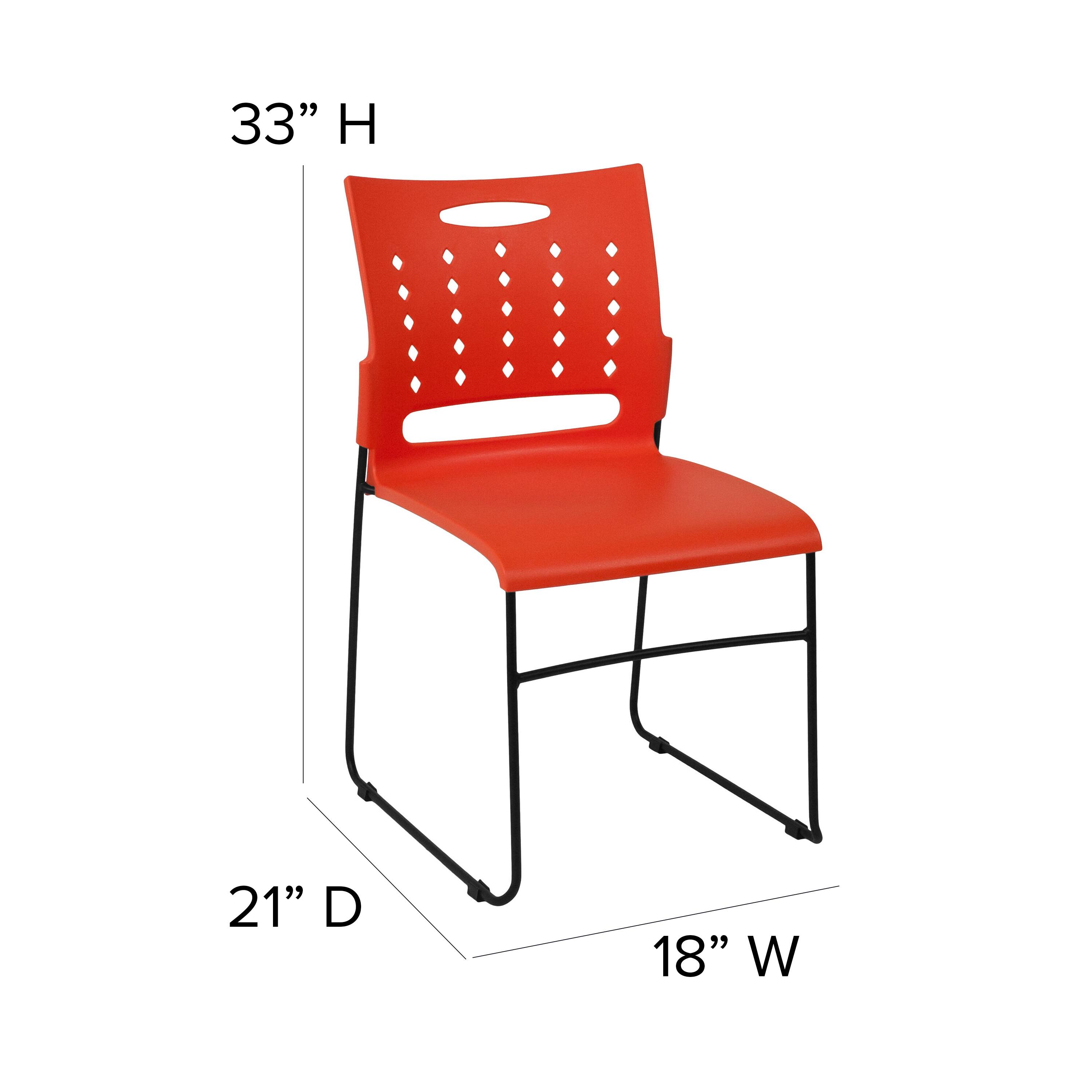 33" H  
21" D  
18" W