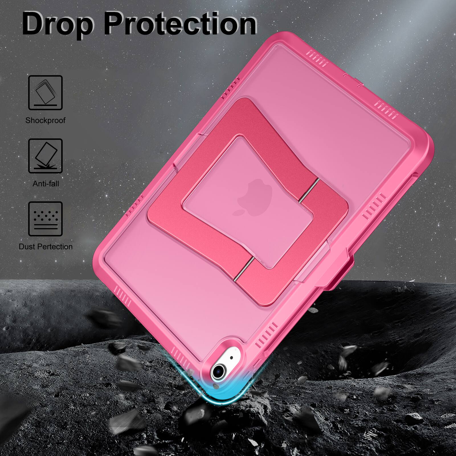 Drop Protection

- Shockproof
- Anti-fall
- Dust Protection
