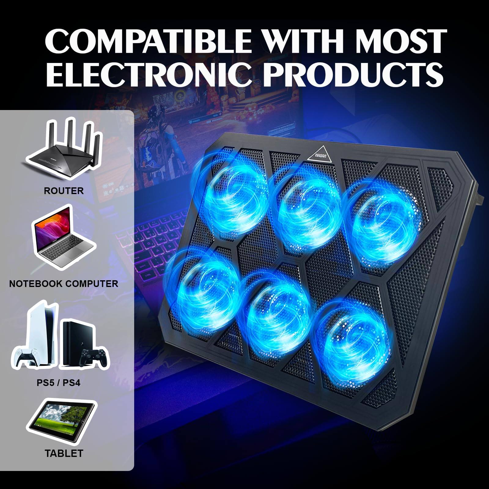 COMPATIBLE WITH MOST ELECTRONIC PRODUCTS

- ROUTER
- NOTEBOOK COMPUTER
- PS5 / PS4
- TABLET