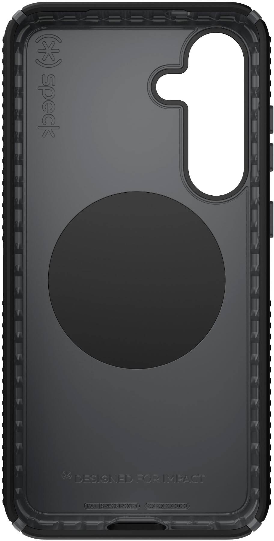 The text on the image reads "Speck Designed for impact."