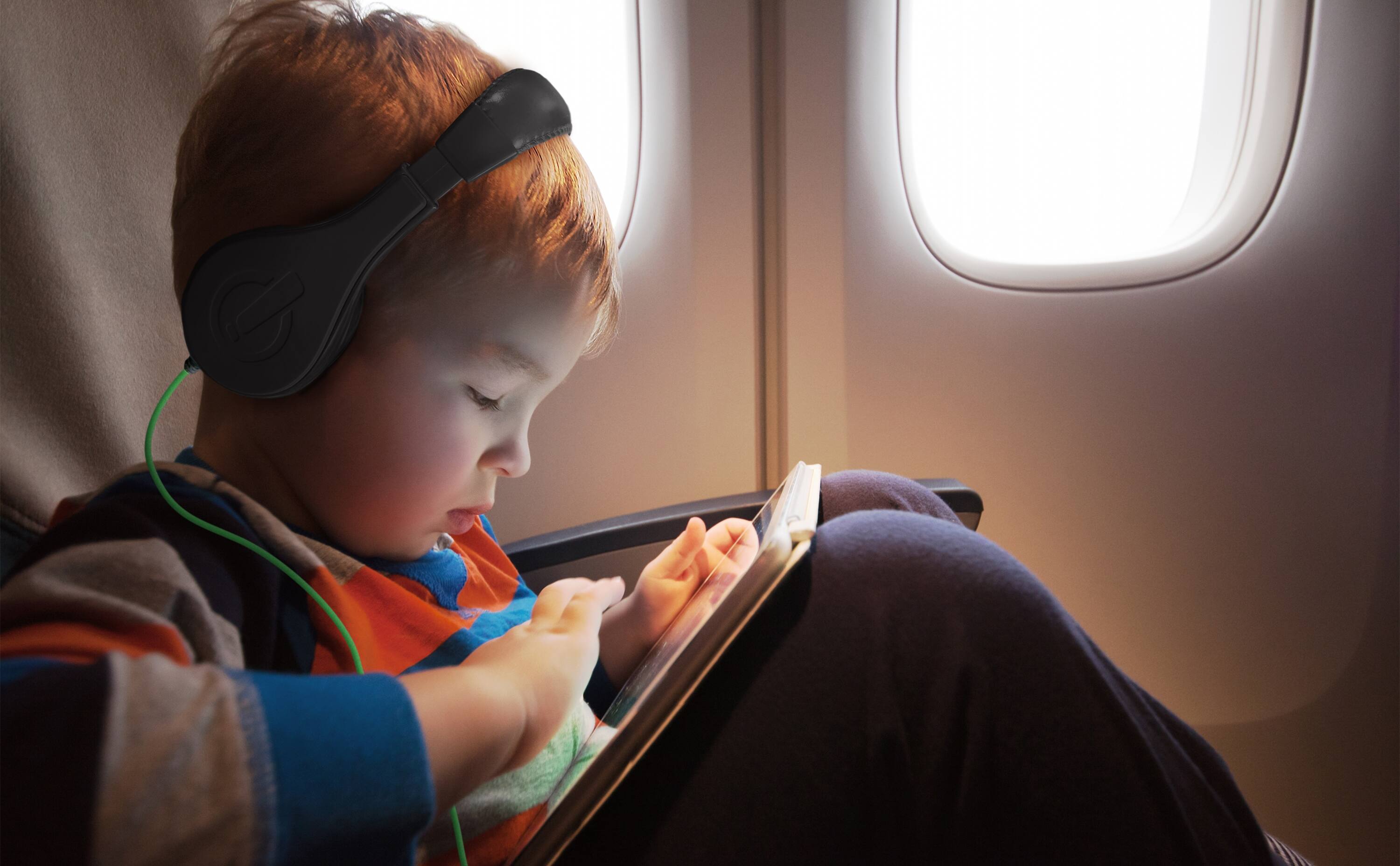 Back. eKids - eKids Wired Headphones for Kids, Children’s Headphones for School, Home, or Travel - Black - Black.