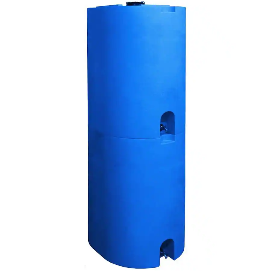 WaterPrepared 55 Gal Stackable Design Utility Water Tank with Large Cap ...