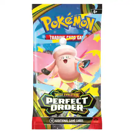 6+ Pokémon Trading Card Game Mega Evolution Perfect Order 10 Additional Game Cards